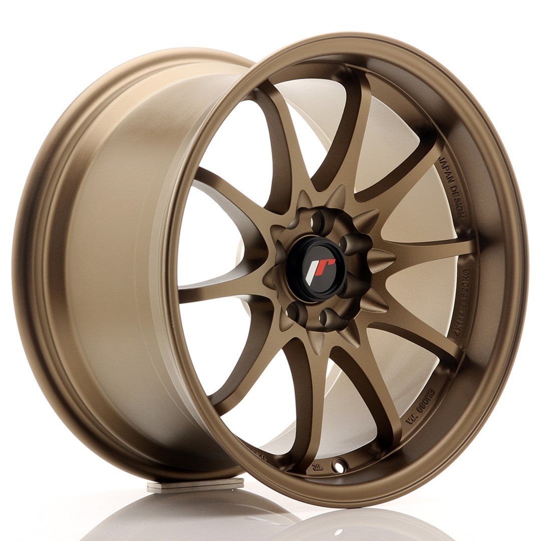 Jante Japan Racing JR5 R17 9.5J ET25 Bronz Anodizat Inchis - PCD Configurabil