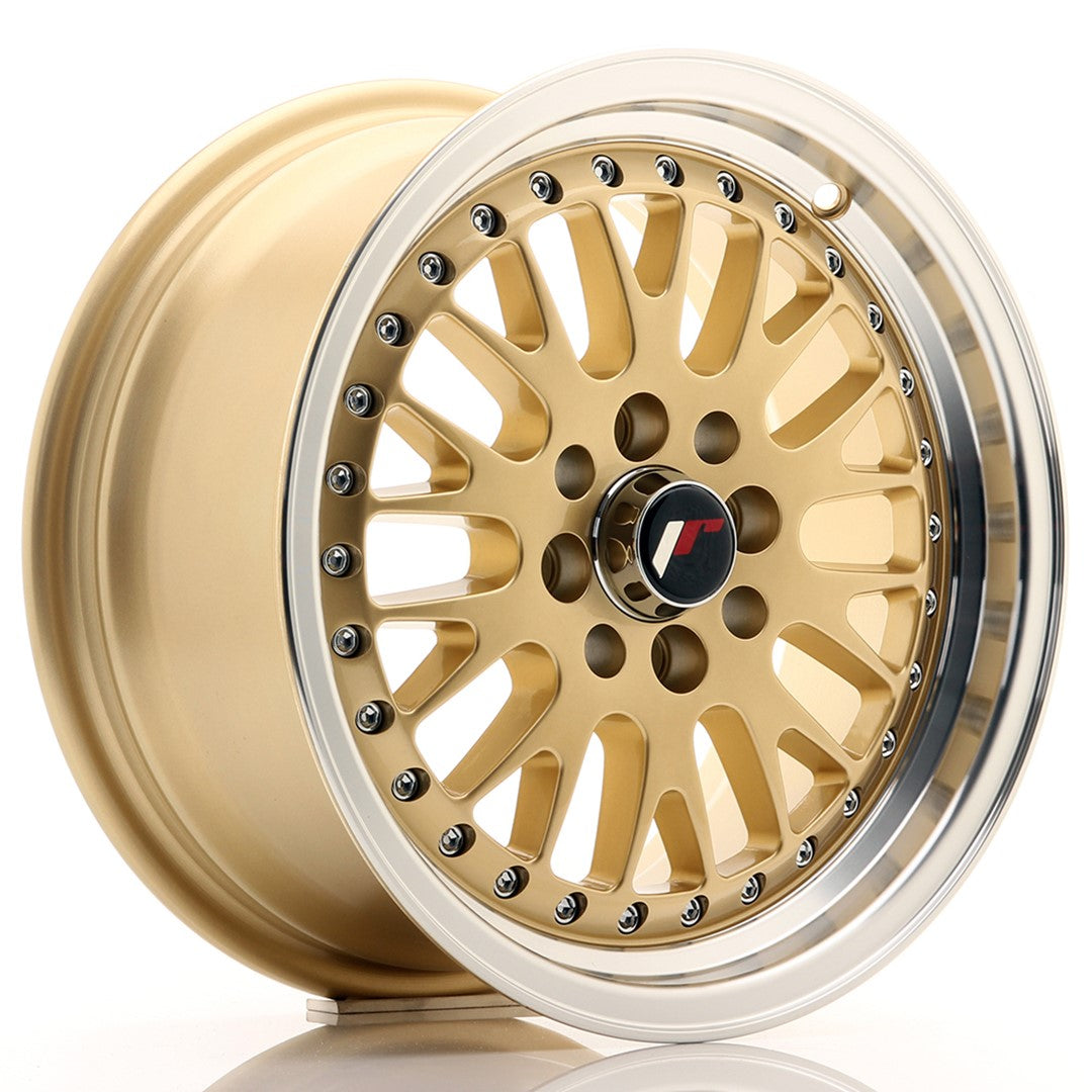 Jante Japan Racing JR10 R15 7J ET30 Auriu cu Buze CNC - PCD Configurabil