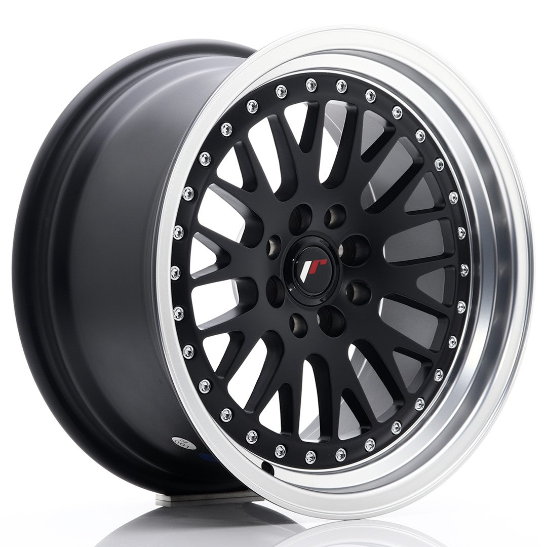 Jante Japan Racing JR10 R16 8J ET20 Negru Mat cu Buze CNC - PCD Configurabil
