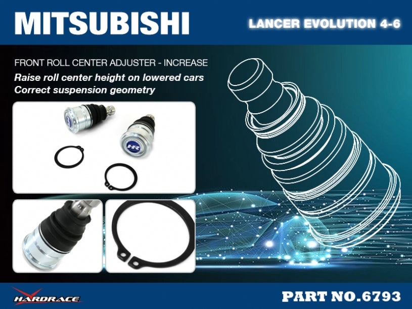 Kit corectie roll center fata Hardrace pentru Mitsubishi Lancer Evo - 6793