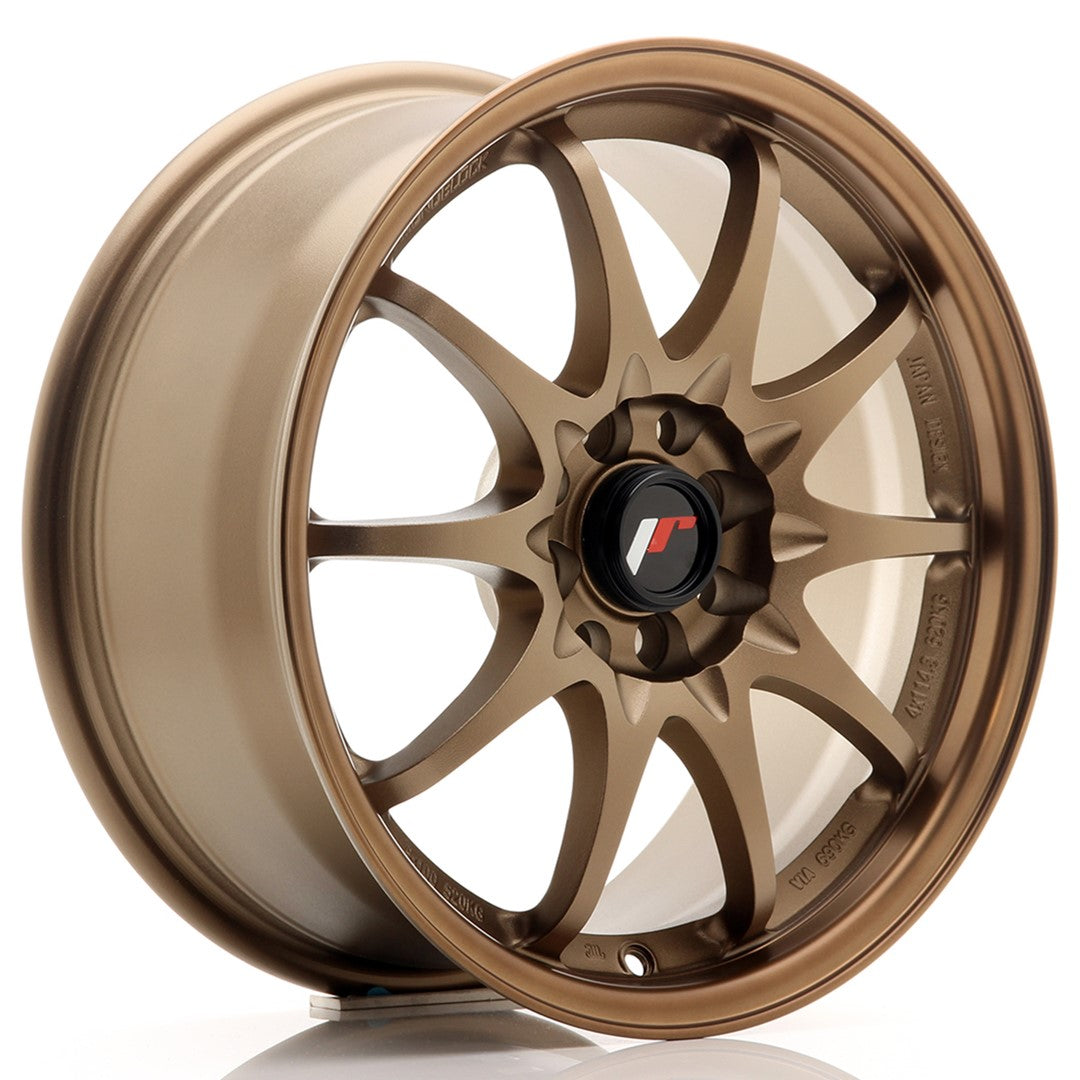Jante Japan Racing JR5 R16 7J ET30 Bronz Anodizat Inchis - PCD Configurabil
