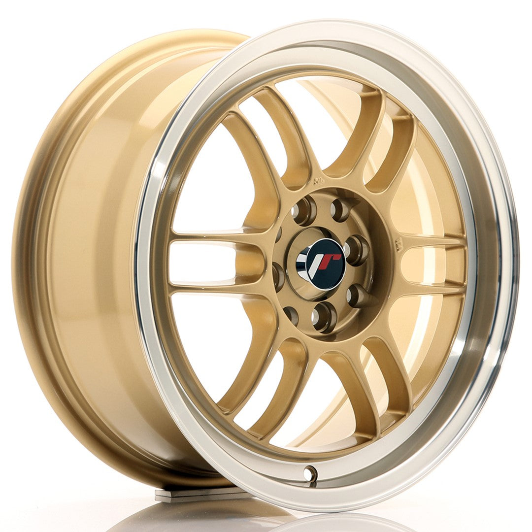 Jante Japan Racing JR7 R16 7J ET38 Auriu cu Buze CNC - PCD Configurabil