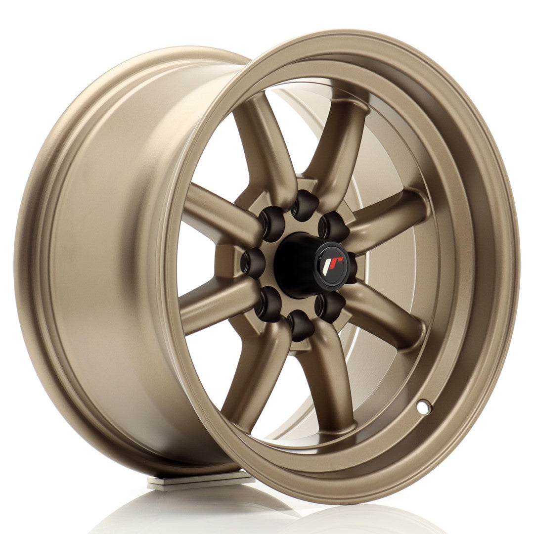 Jante Japan Racing JR19 R15 8J ET0 Bronz Mat - PCD Configurabil
