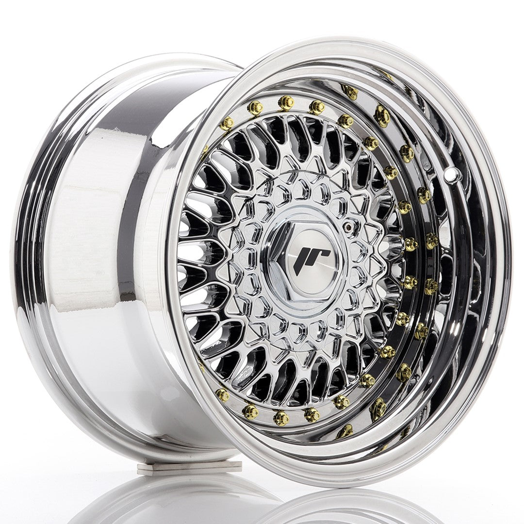Jante Japan Racing JR9 R15 9J ET10 Crom - PCD Configurabil