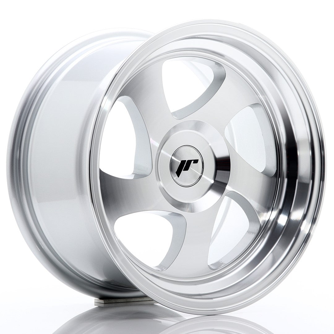 Jante Japan Racing JR15 R15 8J ET20 Argintiu cu Fata CNC - PCD Configurabil