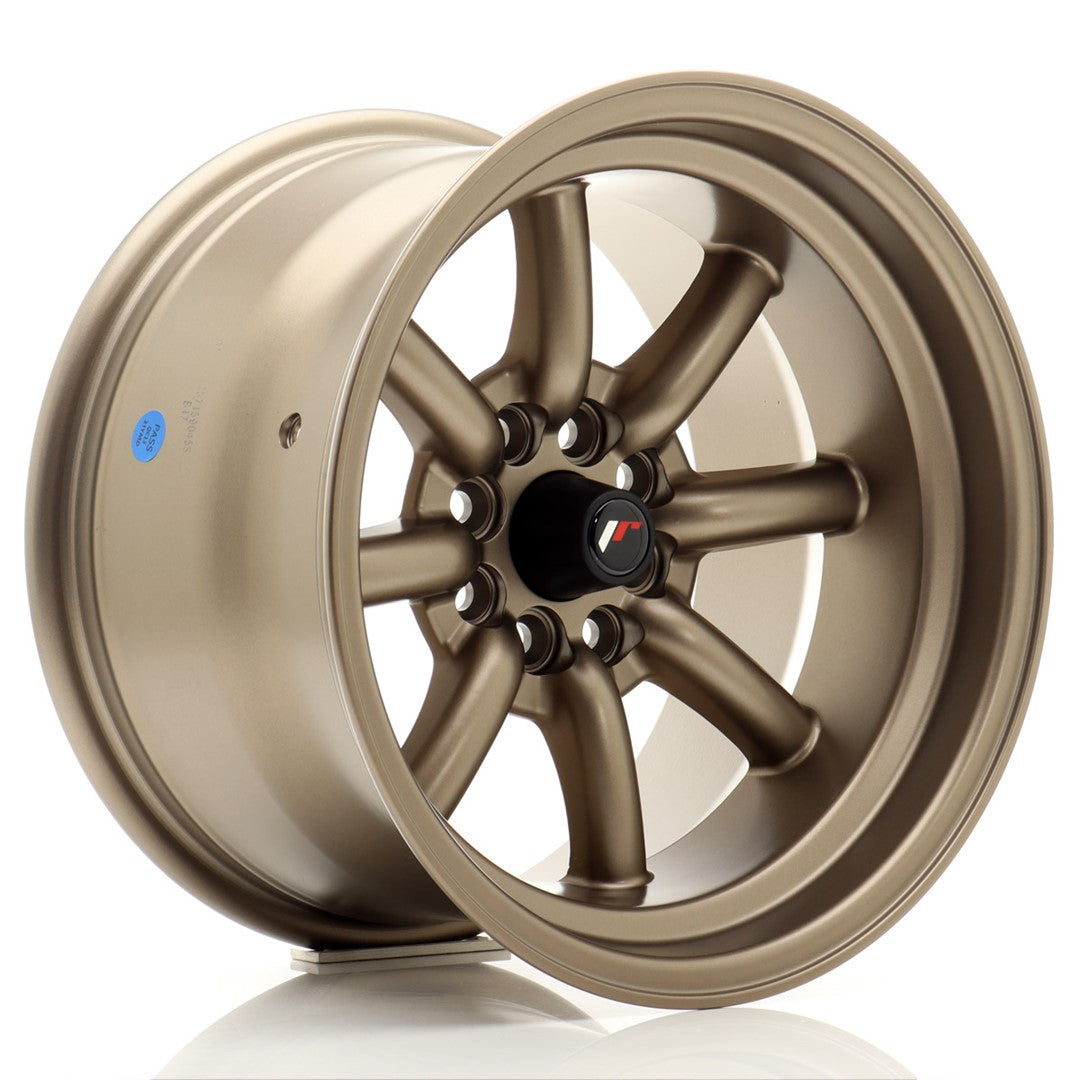 Jante Japan Racing JR19 R15 9J ET-13 Bronz Mat - PCD Configurabil