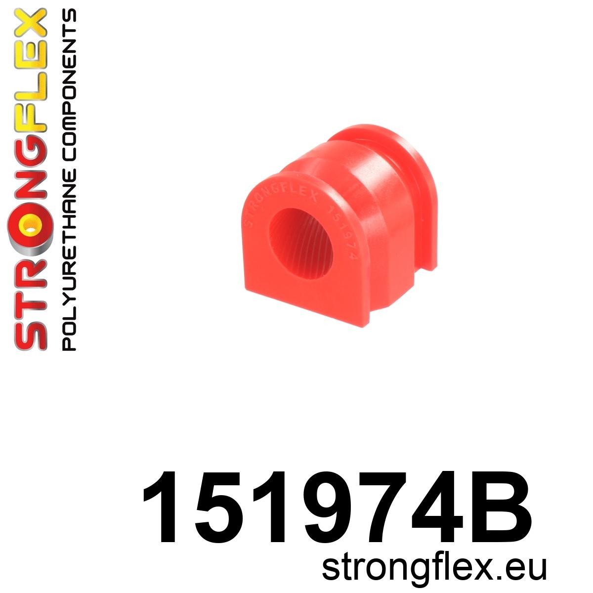 Bucsa poliuretan Strongflex bara stabilizatoare fata - Dacia Duster - 151974B