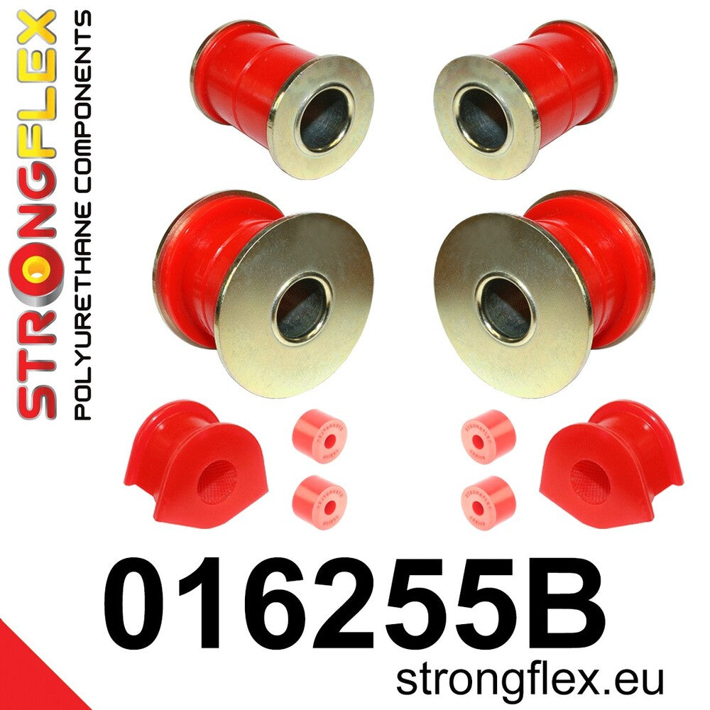 Kit bucse poliuretan Strongflex suspensie fata - Alfa Romeo 145 / 146, 155, GTV, Spider - 016255B