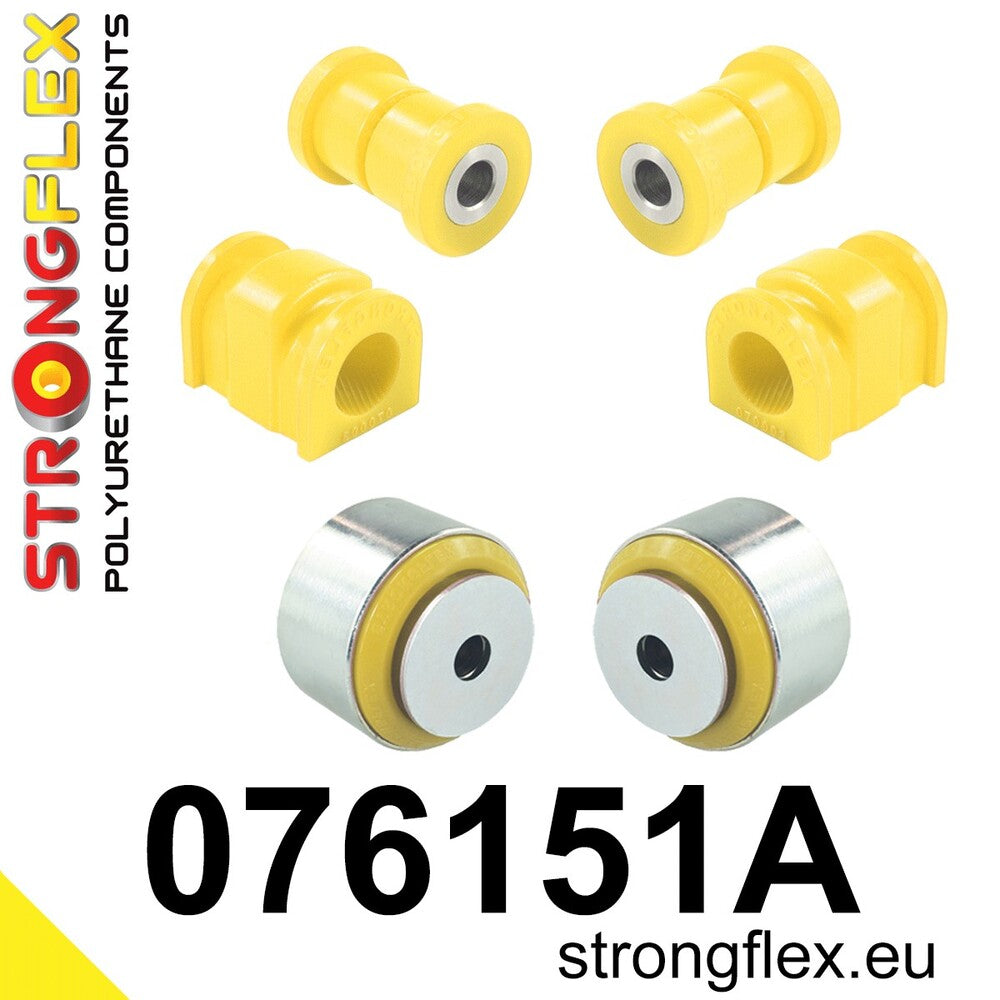 Kit bucse poliuretan Strongflex suspensie fata SPORT - Ford Fiesta - 076151A