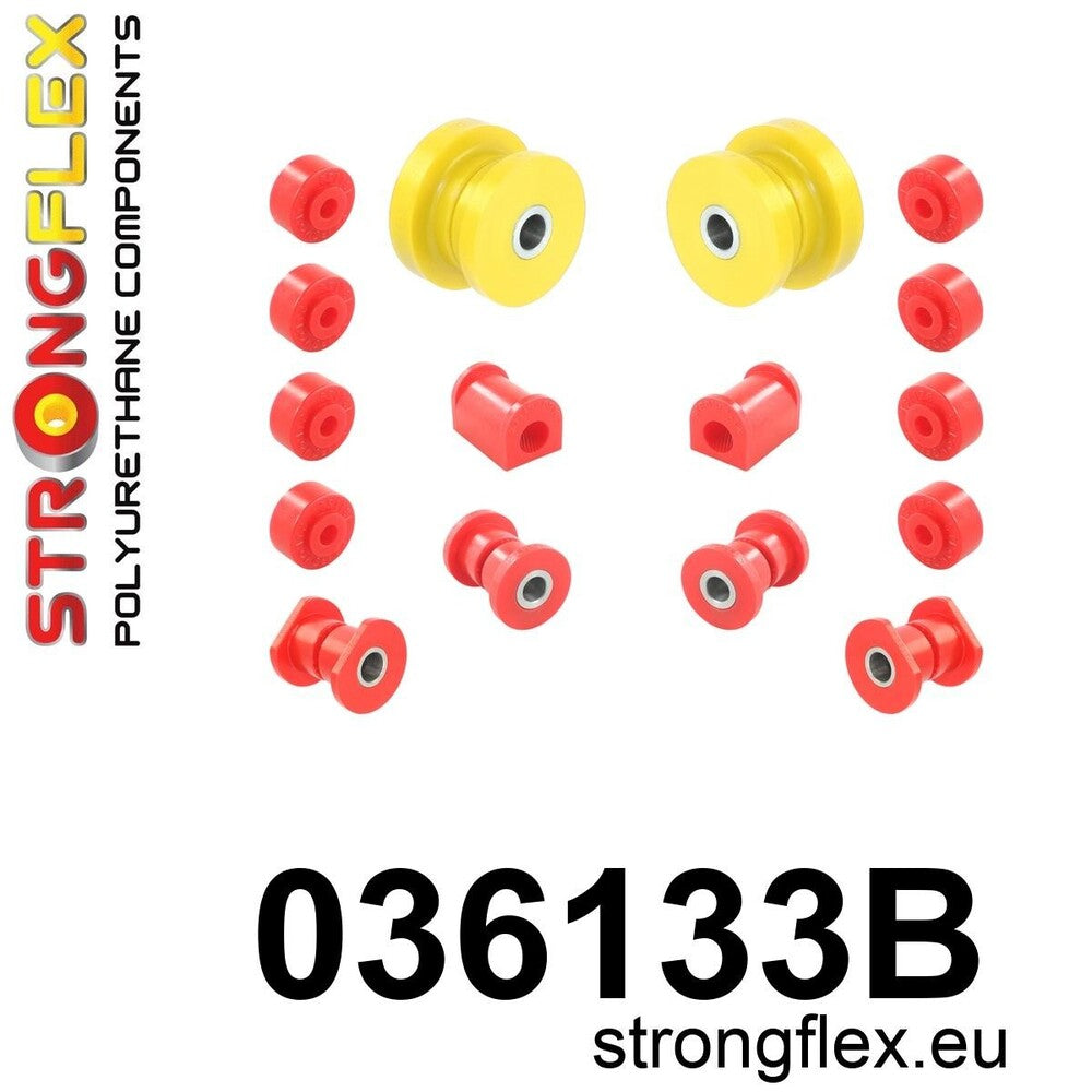 Kit bucse poliuretan Strongflex suspensie fata - BMW Seria 5, Seria 6 - 036133B
