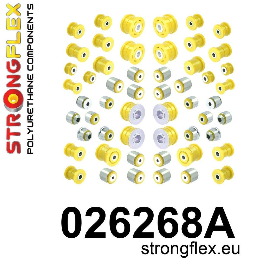 Kit complet bucse poliuretan Strongflex pentru suspensie SPORT - Porsche Cayenne / Volkswagen Touareg - 026268A