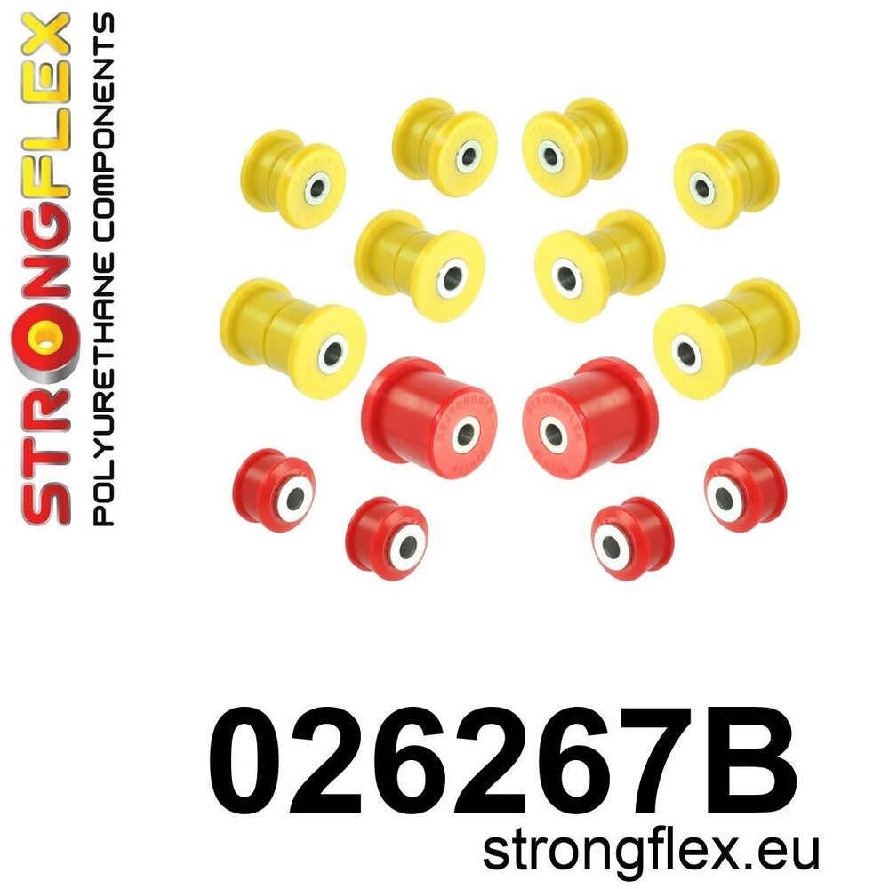 Kit bucse poliuretan Strongflex suspensie fata - Porsche Cayenne / Volkswagen Touareg - 026267B