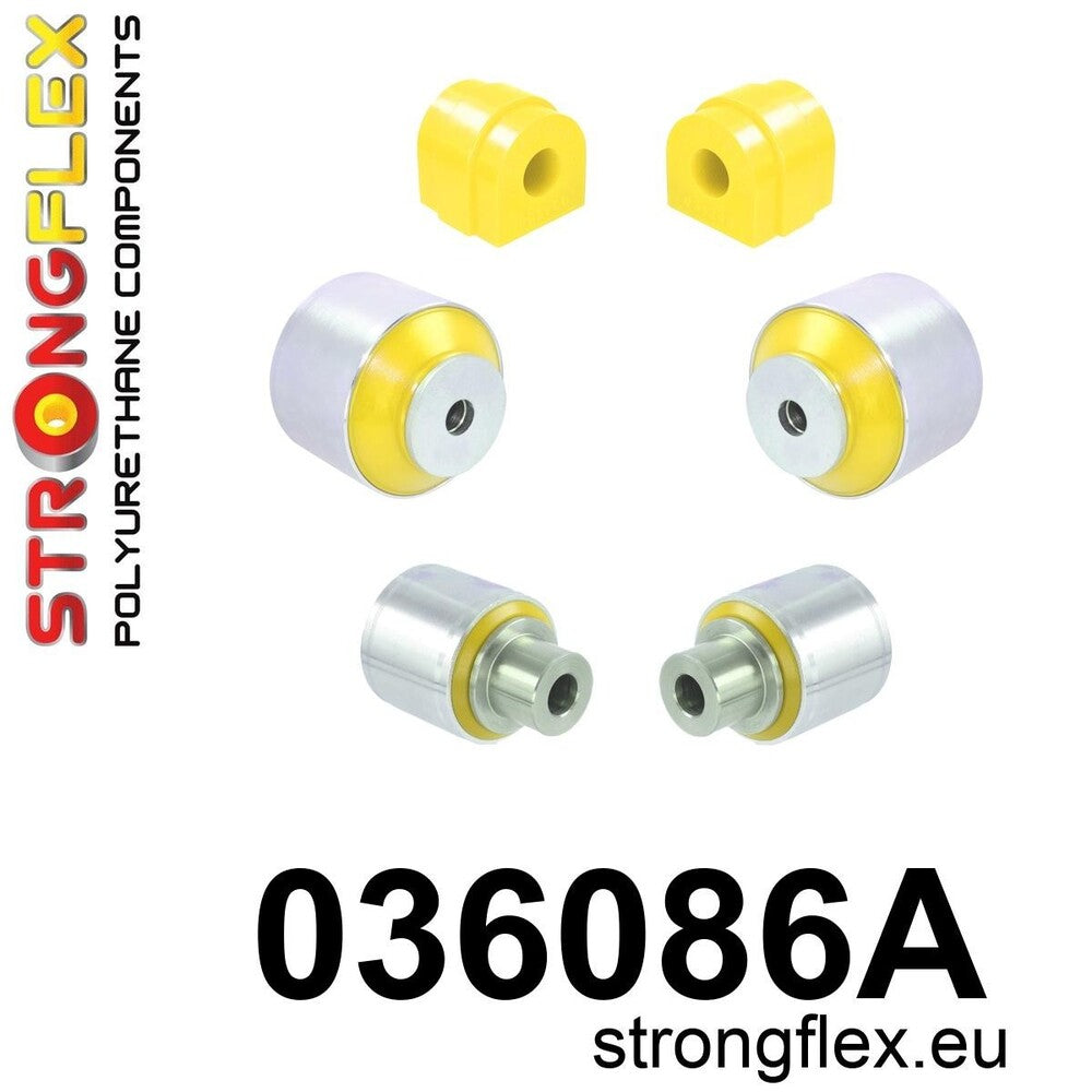 Kit bucse poliuretan Strongflex suspensie fata SPORT - BMW Seria 1, Seria 3, Z4 - 036086A