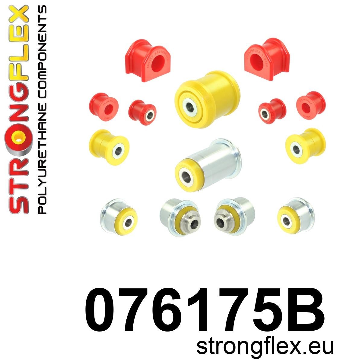 Kit bucse poliuretan Strongflex suspensie spate - Ford Mustang - 076175B