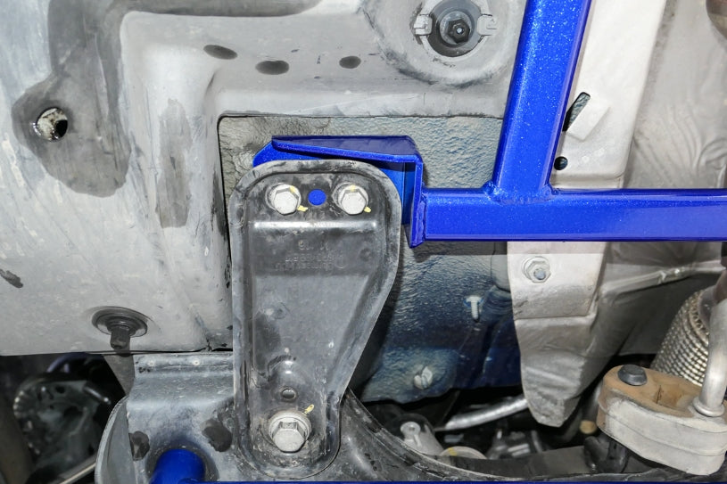 Bara rigidizare inferior central Hardrace pentru Audi A1 / S1 / Skoda Fabia - Q0426