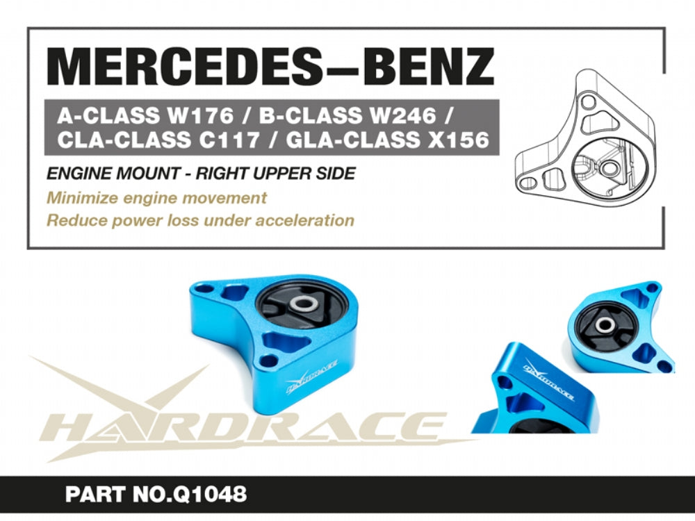Tampon motor superior dreapta Hardrace pentru Mercedes-Benz A-Class / A45 AMG - Q1048
