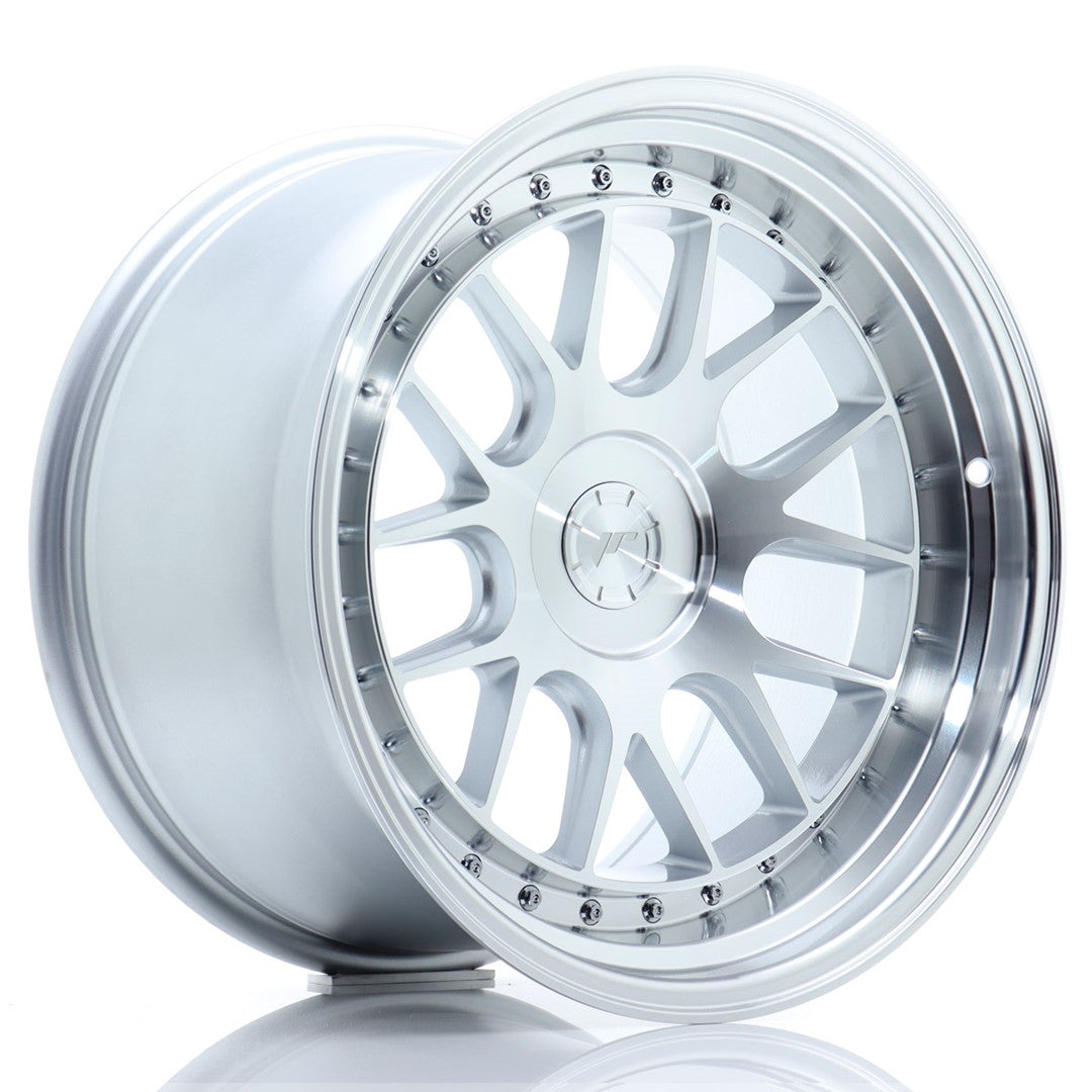 Jante Japan Racing JR40 R18 10.5J Argintiu cu Fata CNC - PCD Configurabil