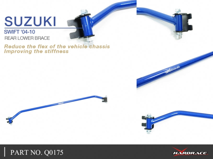Bara rigidizare inferior spate Hardrace pentru Suzuki Swift - Q0175