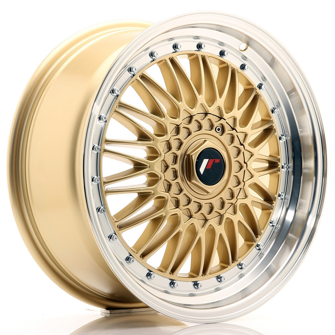 Jante Japan Racing JR9 R18 8J ET35 Auriu cu Buze CNC - PCD Configurabil