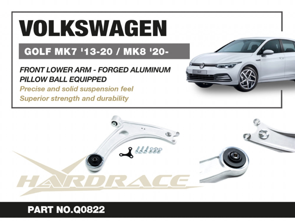 Brat suspensie inferior fata Hardrace pentru Audi A3 / Q2 / Skoda Octavia / Volkswagen Golf / T-Roc - Q0822