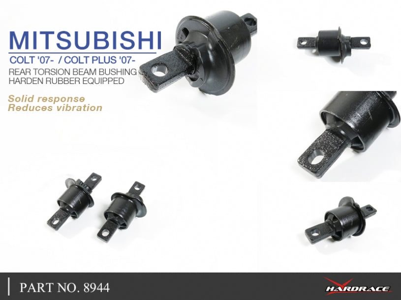 Set bucse punte torsionala spate Hardrace pentru Mitsubishi Colt - 8944