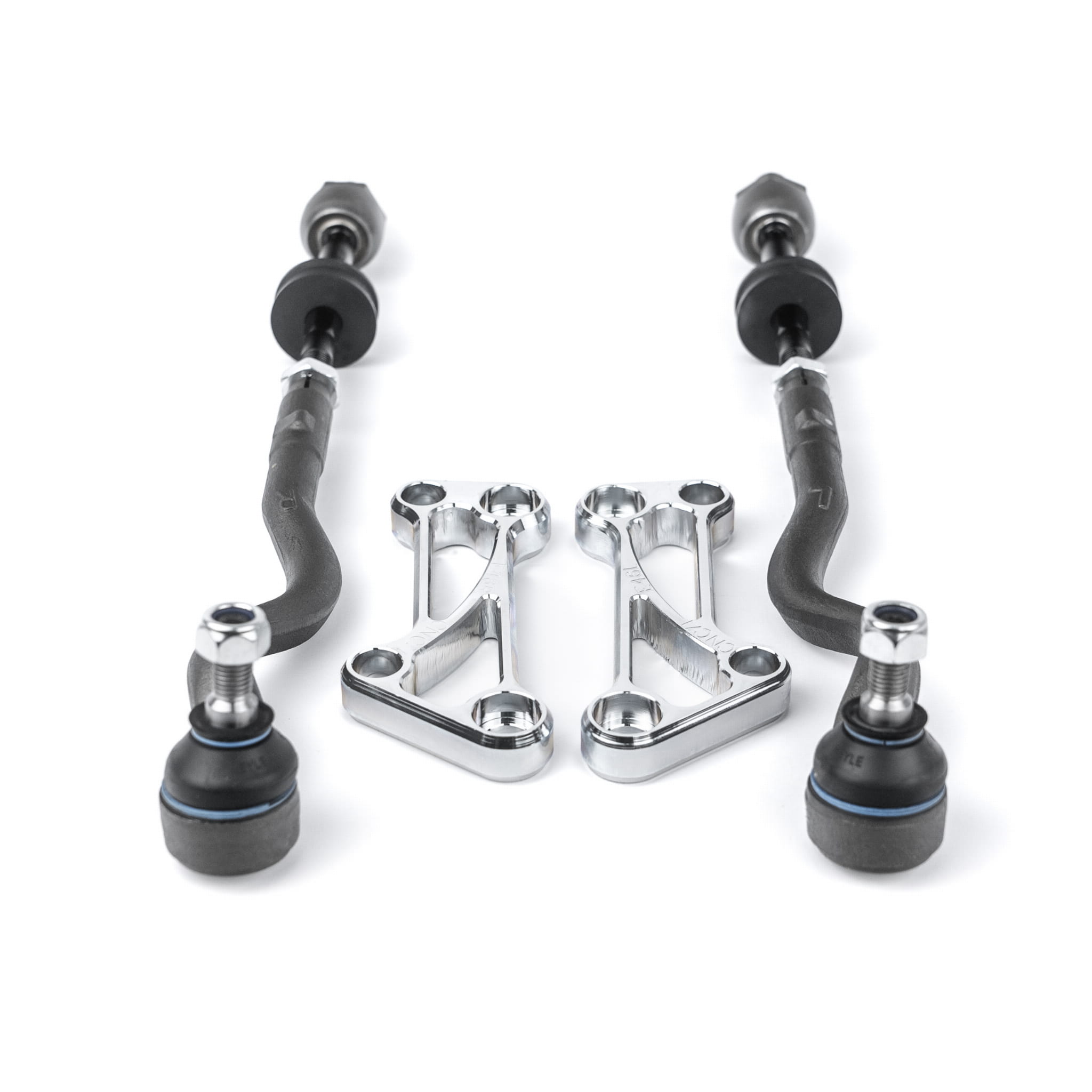Adaptoare unghi bracaj BMW E46 Otel - Plug & Play