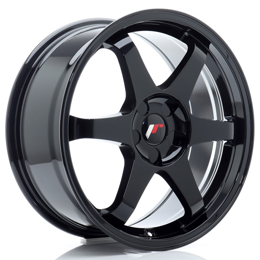 Jante Japan Racing JR3 18x8J 5x112 ET40 Negru Lucios (CB 72.6)