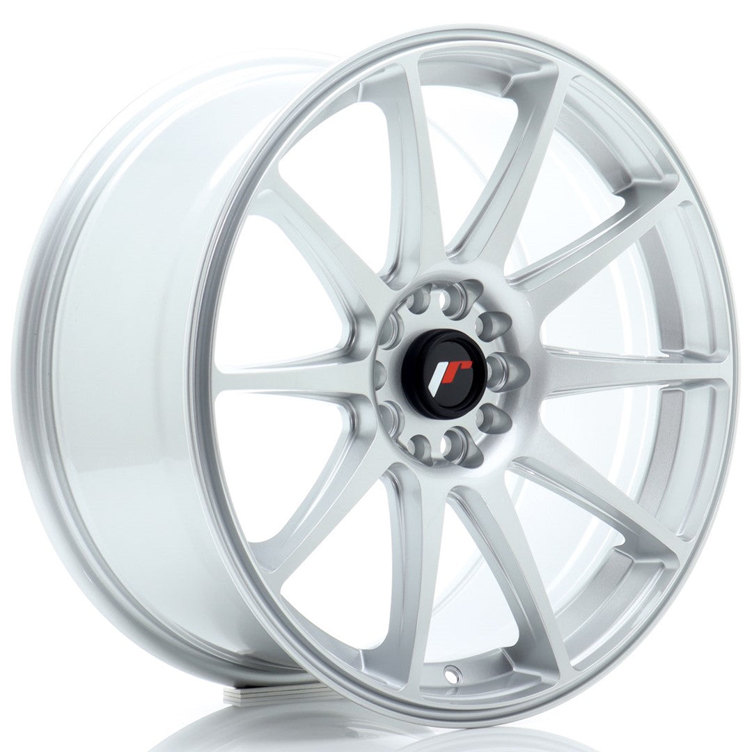 Jante Japan Racing JR11 R18 8.5J ET40 Argintiu Intens - PCD Configurabil