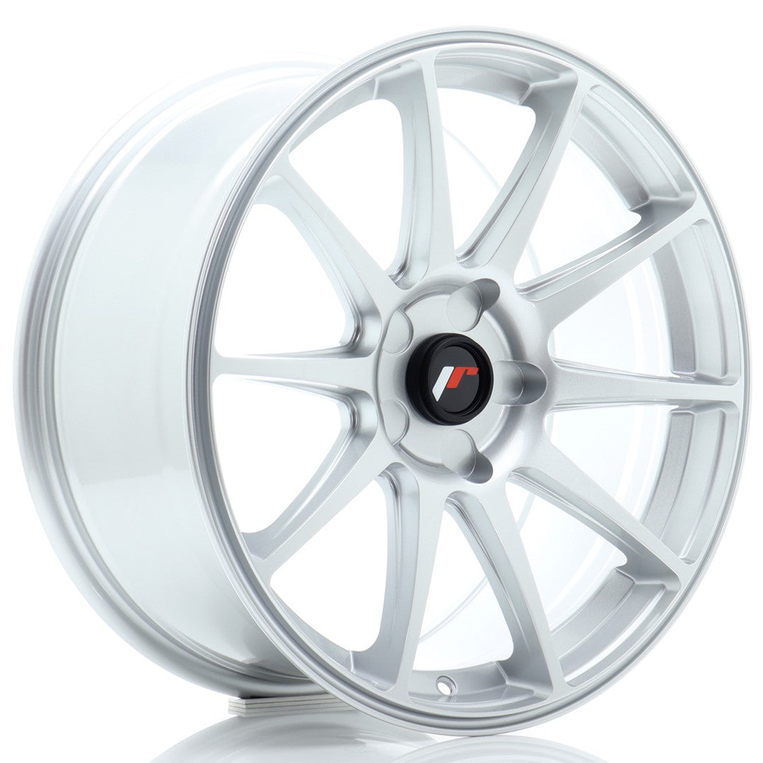 Jante Japan Racing JR11 18x8.5J 5x112 ET40 Argintiu Intens (CB 72.6)