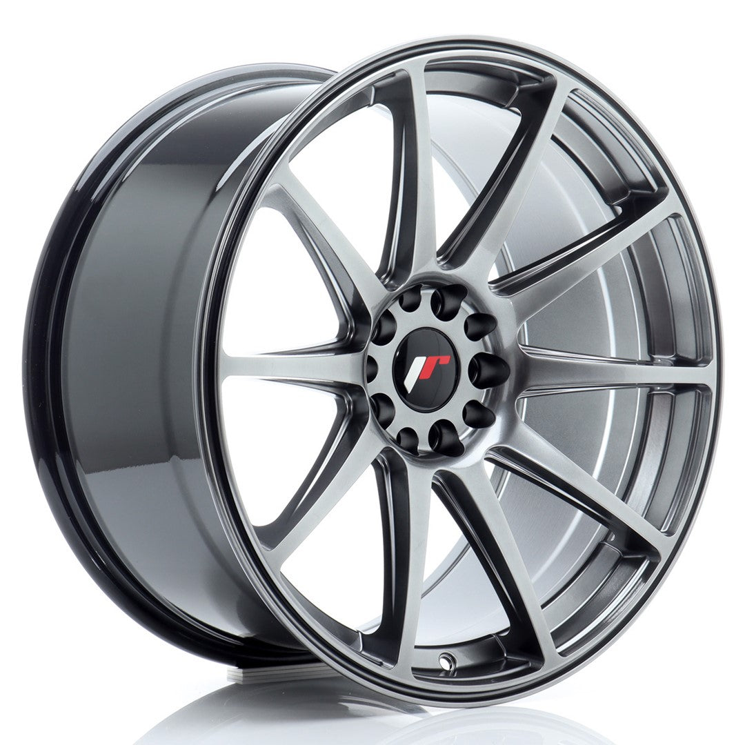 Jante Japan Racing JR11 R19 9.5J ET35 Negru Intens - PCD Configurabil