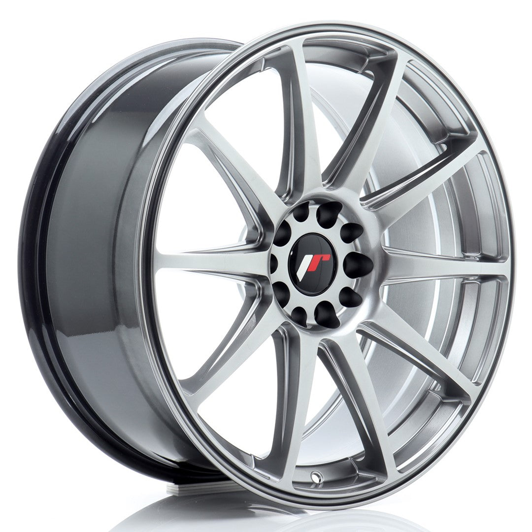 Jante Japan Racing JR11 R19 8.5J ET42 Negru Intens - PCD Configurabil