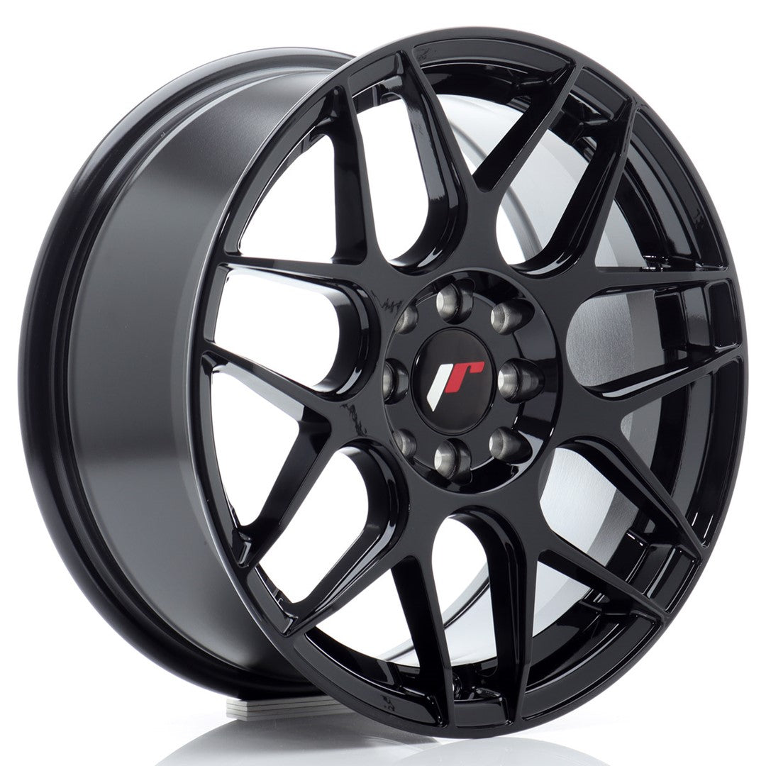 Jante Japan Racing JR18 R16 7J ET25 Negru Lucios - PCD Configurabil