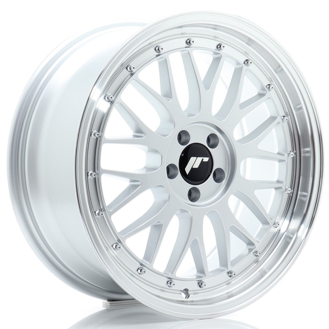 Jante Japan Racing JR23 18x8.5J 5x120 ET35 Argintiu Intens cu Buze CNC