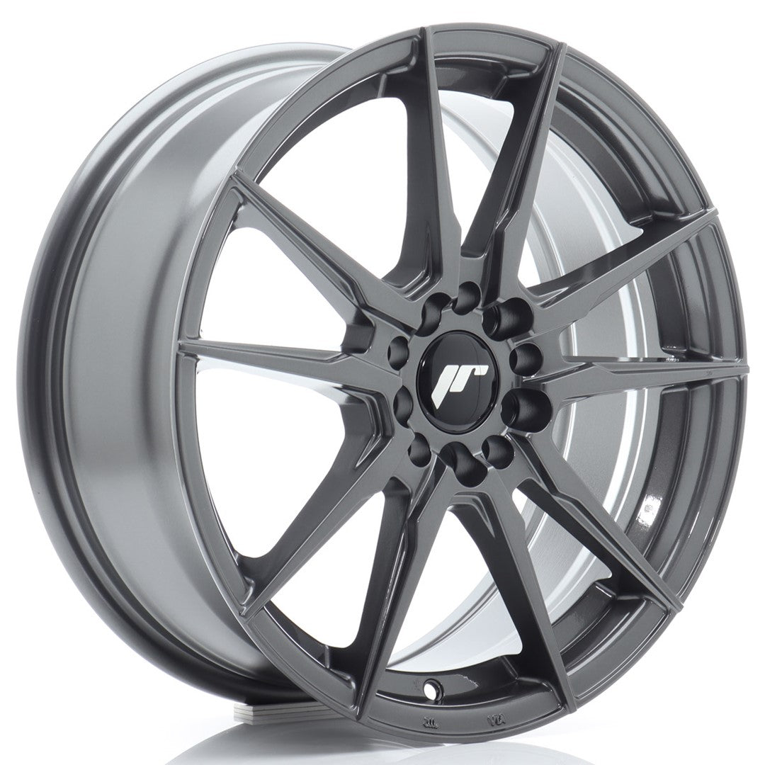 Jante Japan Racing JR21 R17 7J ET40 Gri Intens - PCD Configurabil