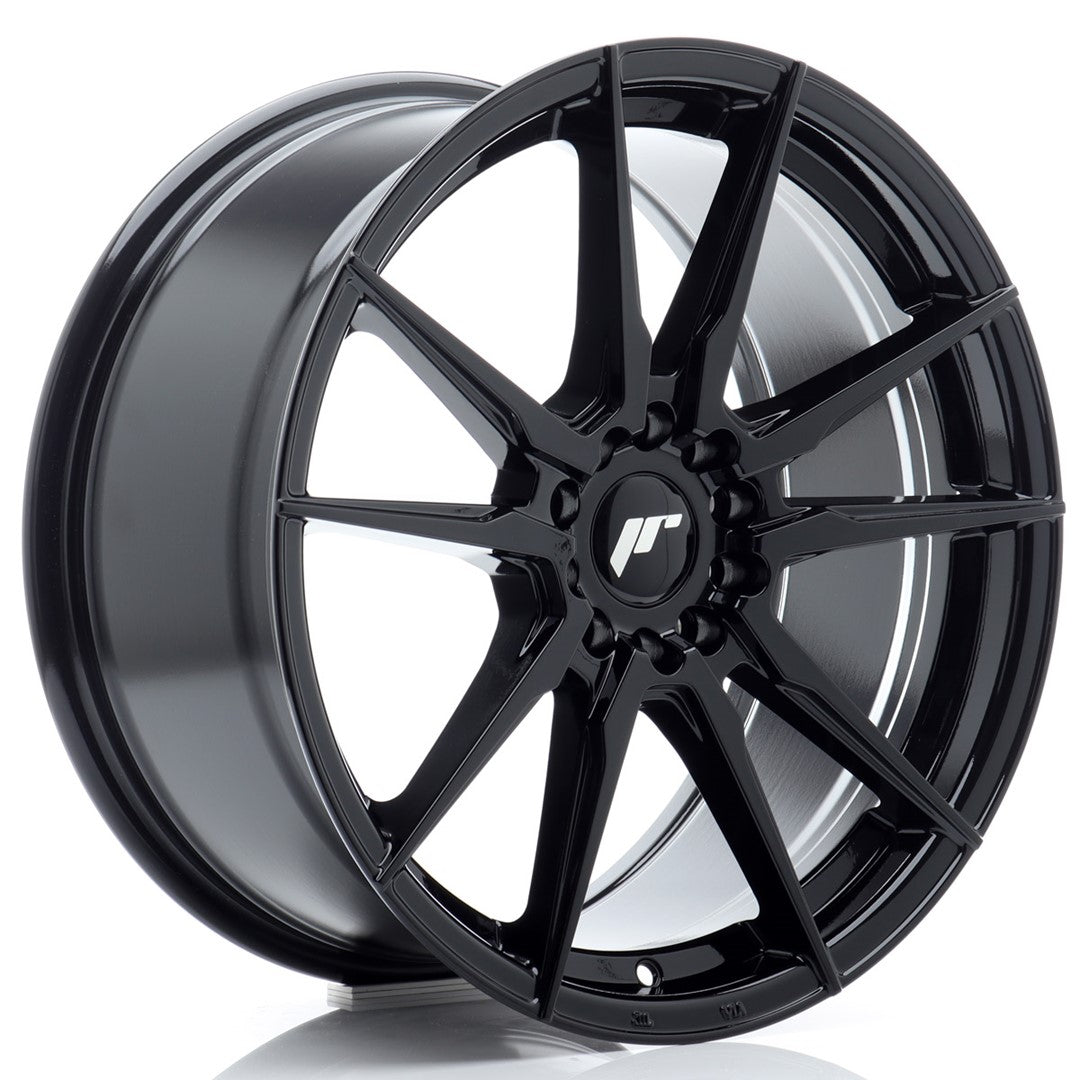 Jante Japan Racing JR21 R18 8.5J ET45 Negru Lucios - PCD Configurabil