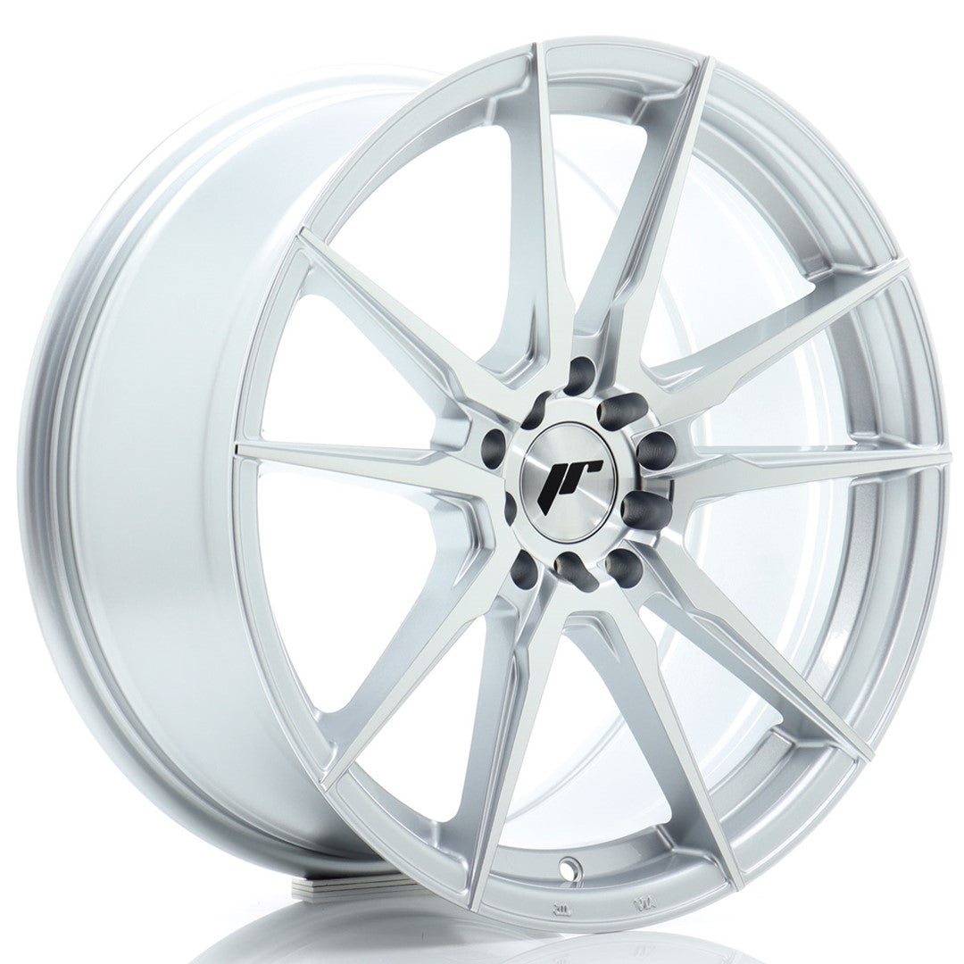Jante Japan Racing JR21 R18 8.5J ET35 Argintiu cu Fata CNC - PCD Configurabil