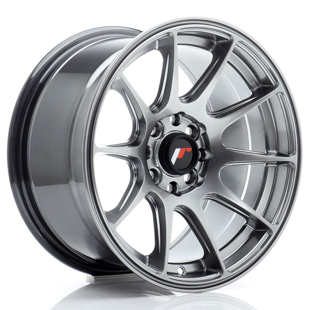 Jante Japan Racing JR11 R15 8J ET25 Negru Intens - PCD Configurabil