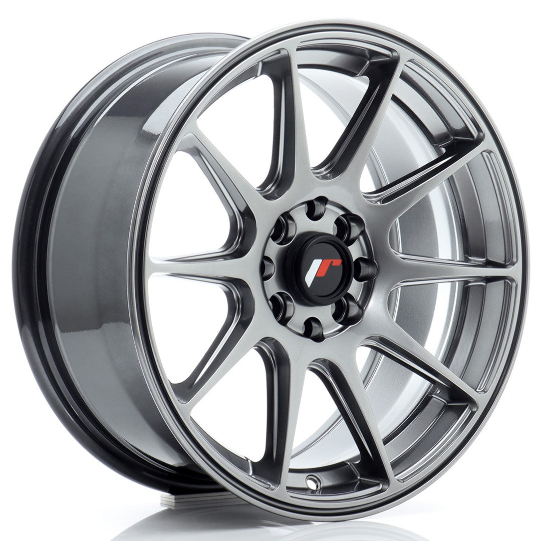 Jante Japan Racing JR11 R16 7J ET30 Negru Intens - PCD Configurabil