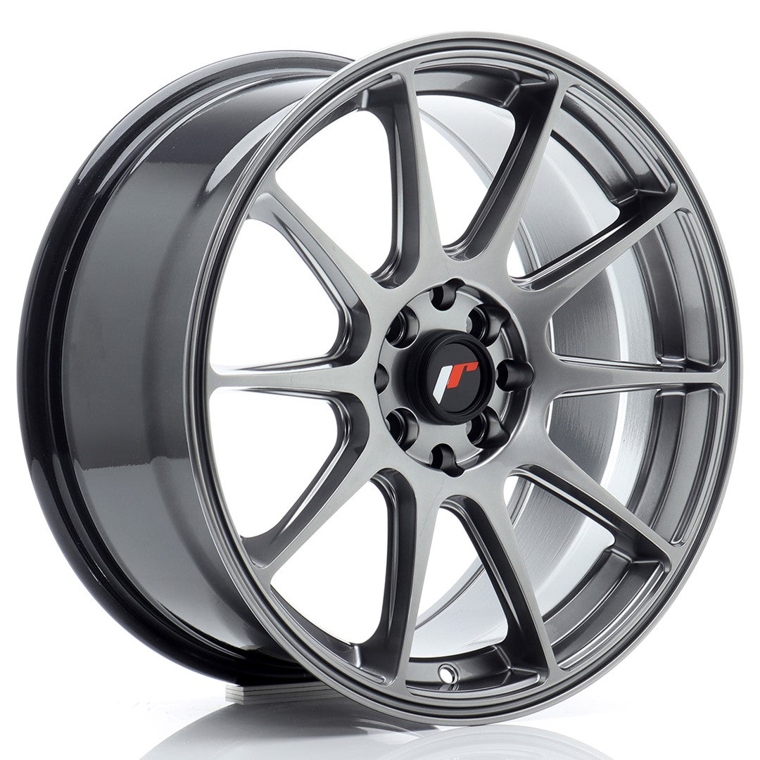 Jante Japan Racing JR11 R17 8J ET35 Negru Intens - PCD Configurabil