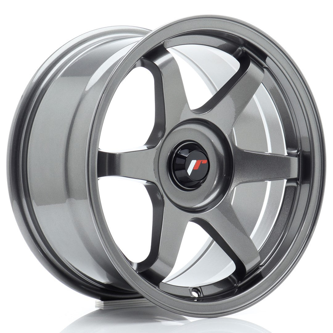 Jante Japan Racing JR3 R16 8J ET25 Gri Metalic - PCD Configurabil
