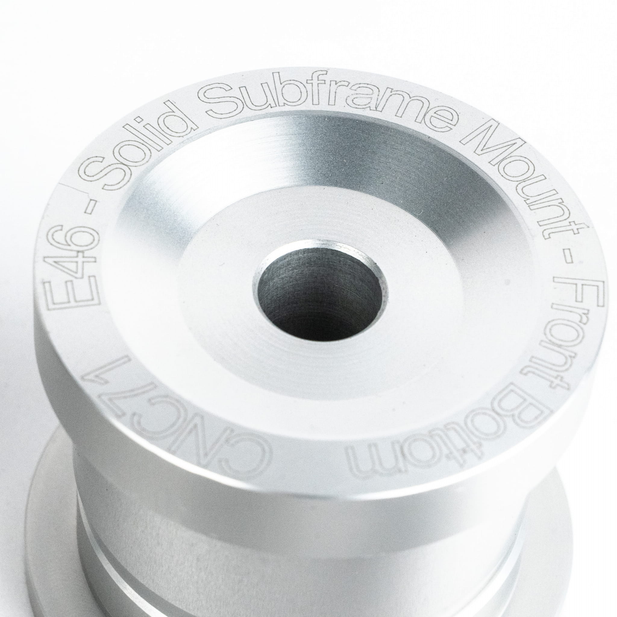 Kit bucse rigide aluminiu punte spate BMW E46