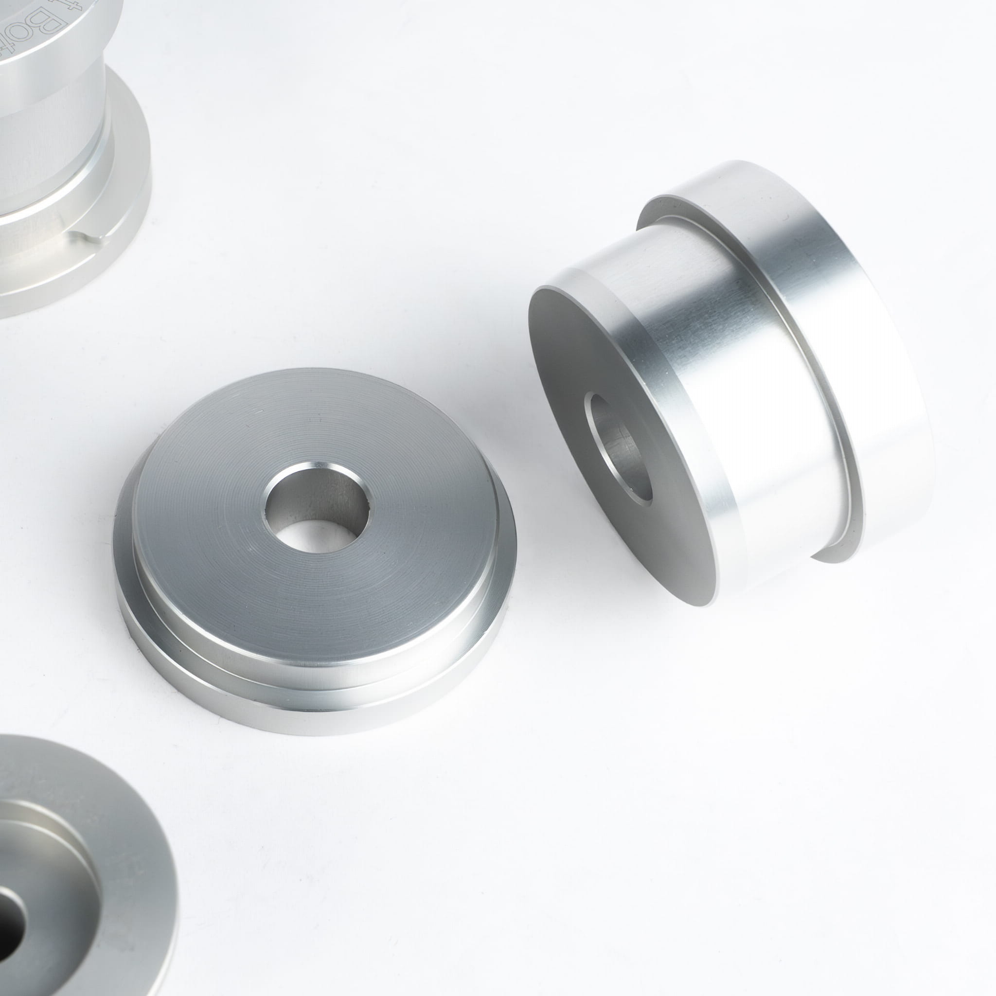 Kit bucse rigide aluminiu punte spate BMW E46