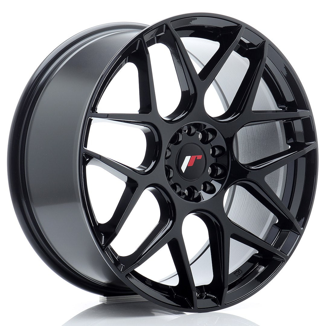 Jante Japan Racing JR18 R19 8.5J ET45 Negru Lucios - PCD Configurabil