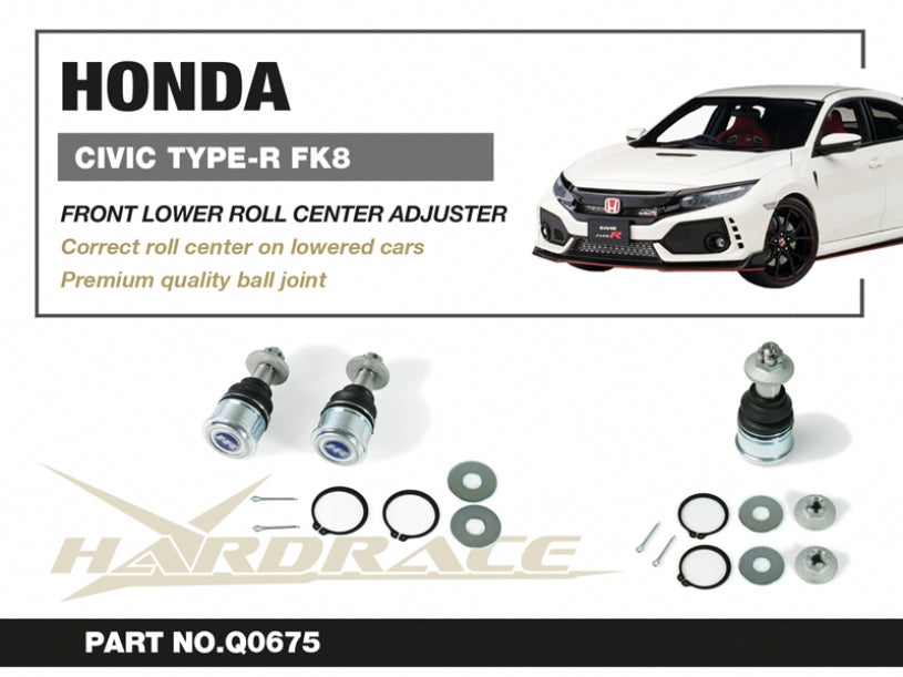 Kit corectie roll center fata Hardrace pentru Honda Civic - Q0675