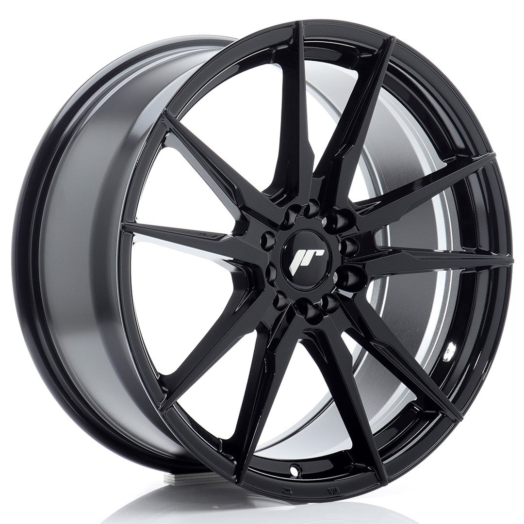 Jante Japan Racing JR21 R19 8.5J ET35 Negru Lucios - PCD Configurabil