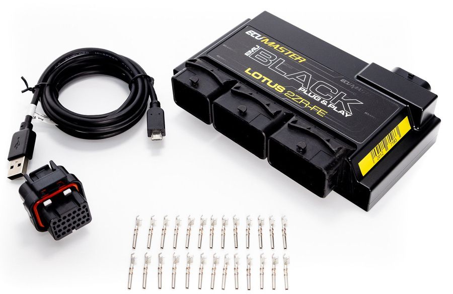 ECU Standalone Ecumaster EMU Black Plugin, Lotus 2ZR FE