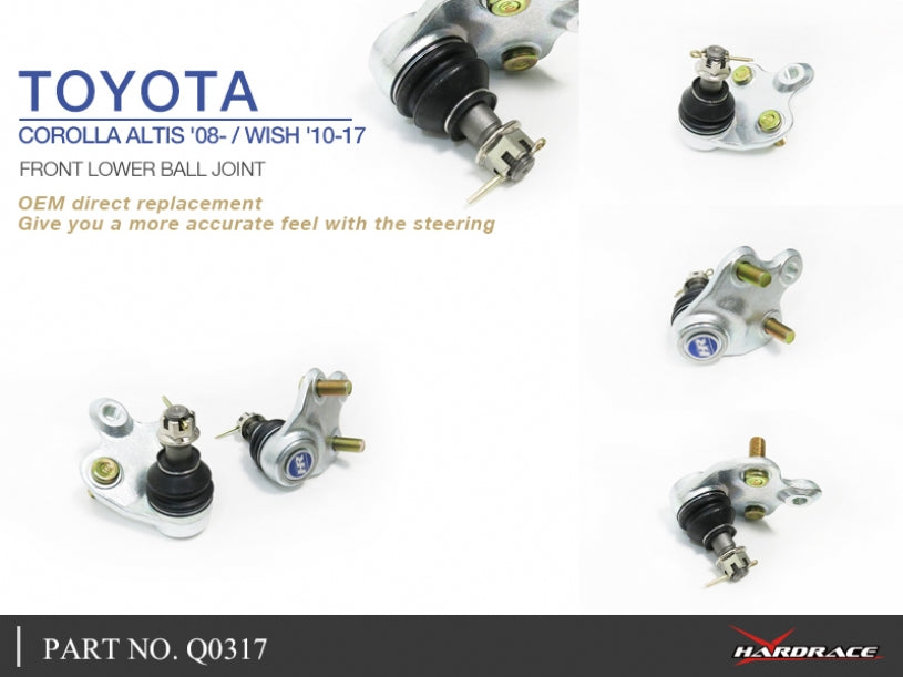 Pivot inferior fata Hardrace pentru Lexus CT / Toyota Celica / Prius - Q0317