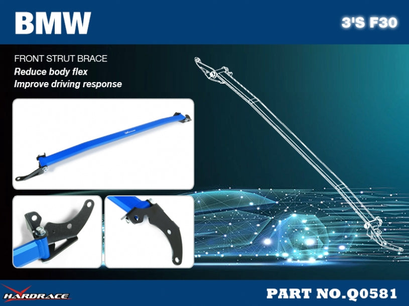 Bara rigidizare telescoape fata Hardrace pentru BMW M140i / Seria 3 - Q0581