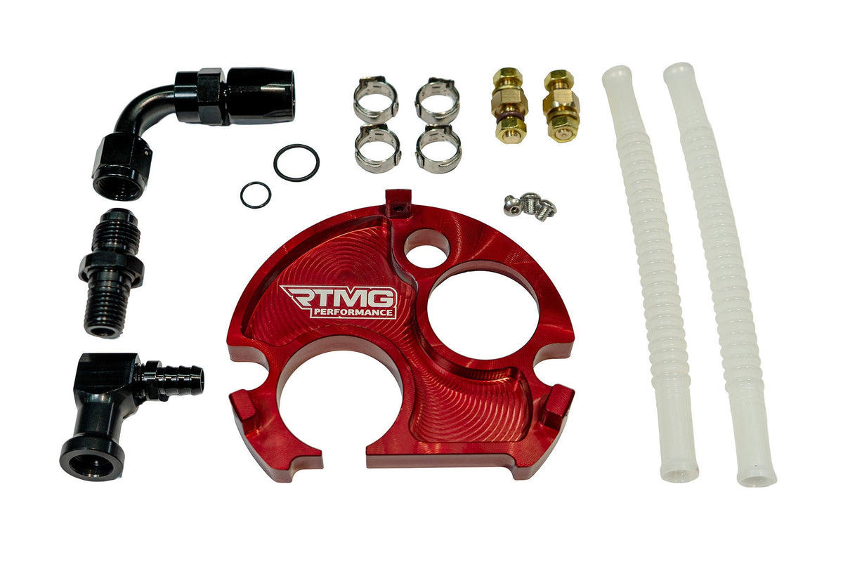 Kit Montaj Pompa Benzina Secundara RTMG Performance pentru Walbro 450 si 525