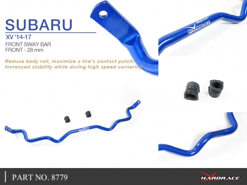 Bara stabilizatoare fata Hardrace pentru Subaru XV - 8779